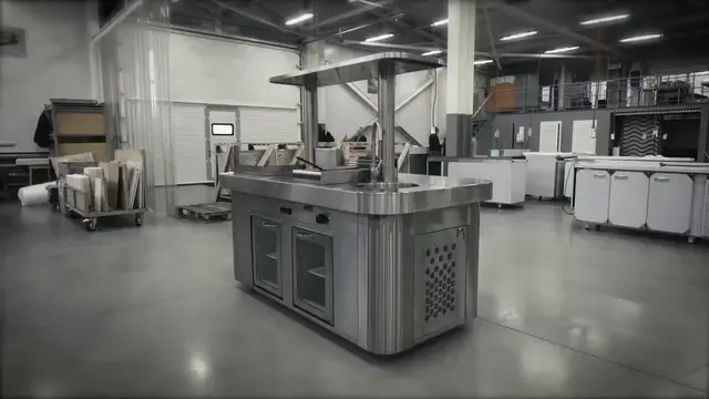 Рабочий кухонный остров ELBA для ресторанов
