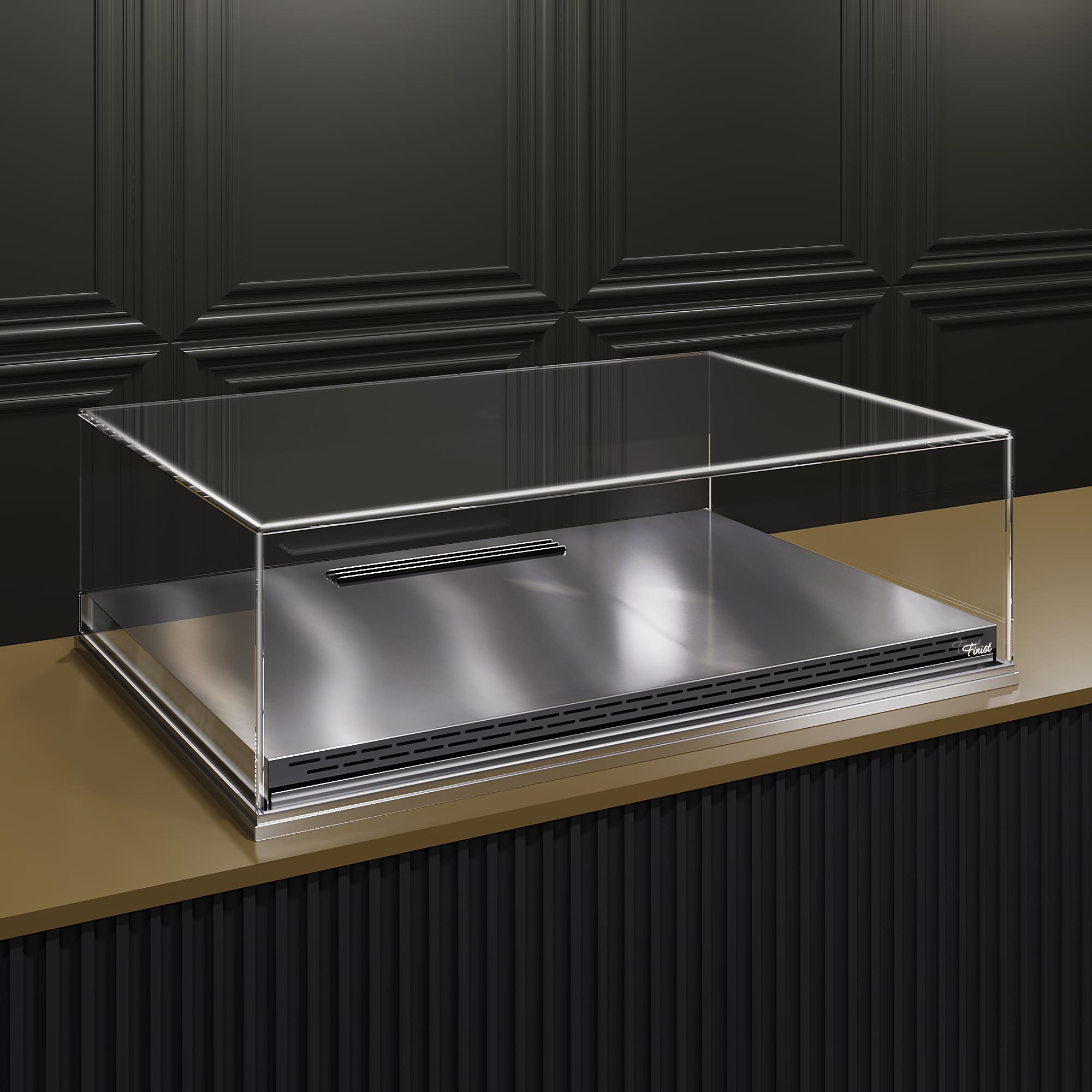 Встраиваемая кондитерская витрина Glassier SLIDE