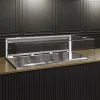 Встраиваемая тепловая витрина Glassier h