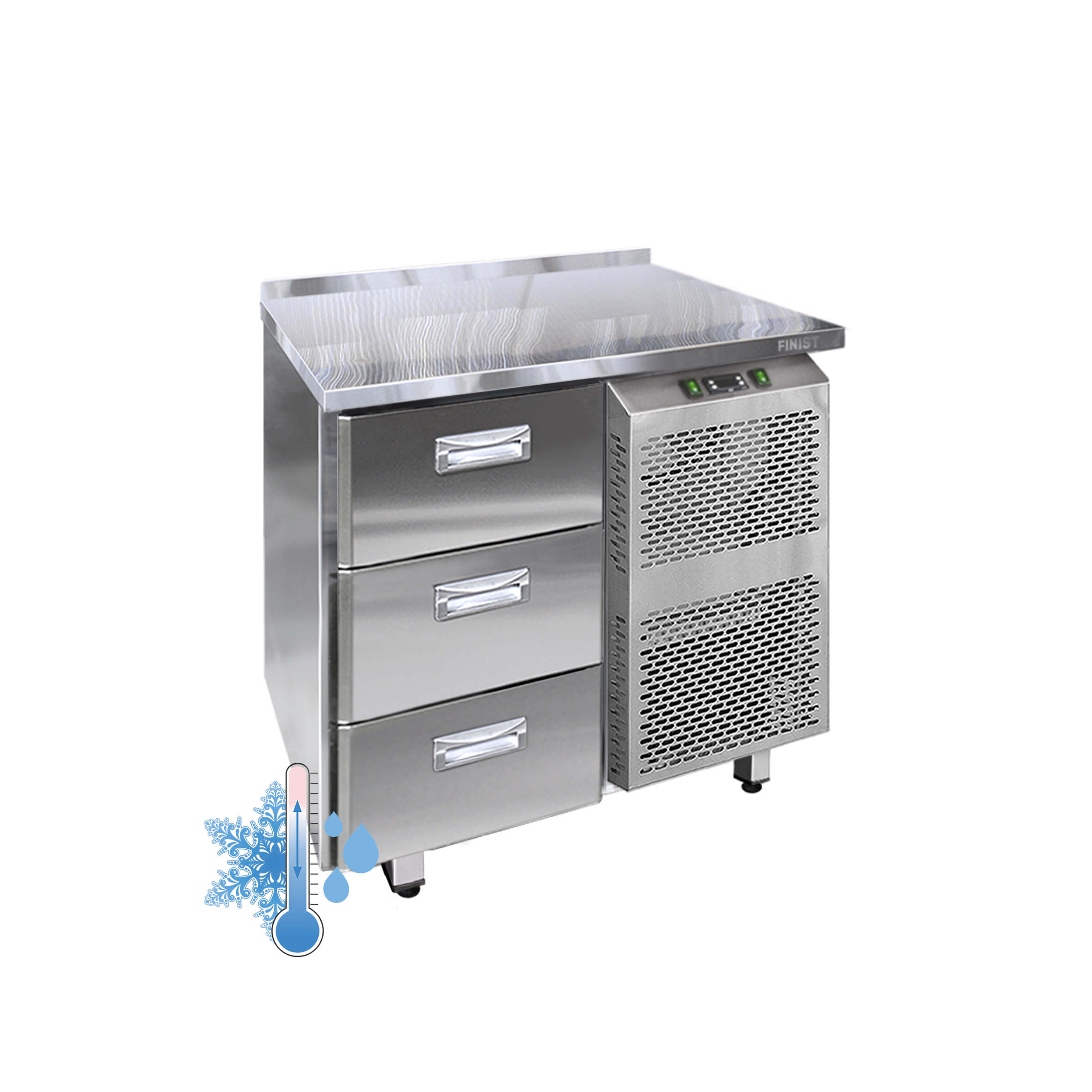 Универсальный холодильный стол с 1 секцией УХС