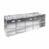 Холодильный стол ХС увеличенного объема 4 секции от производителя Finist