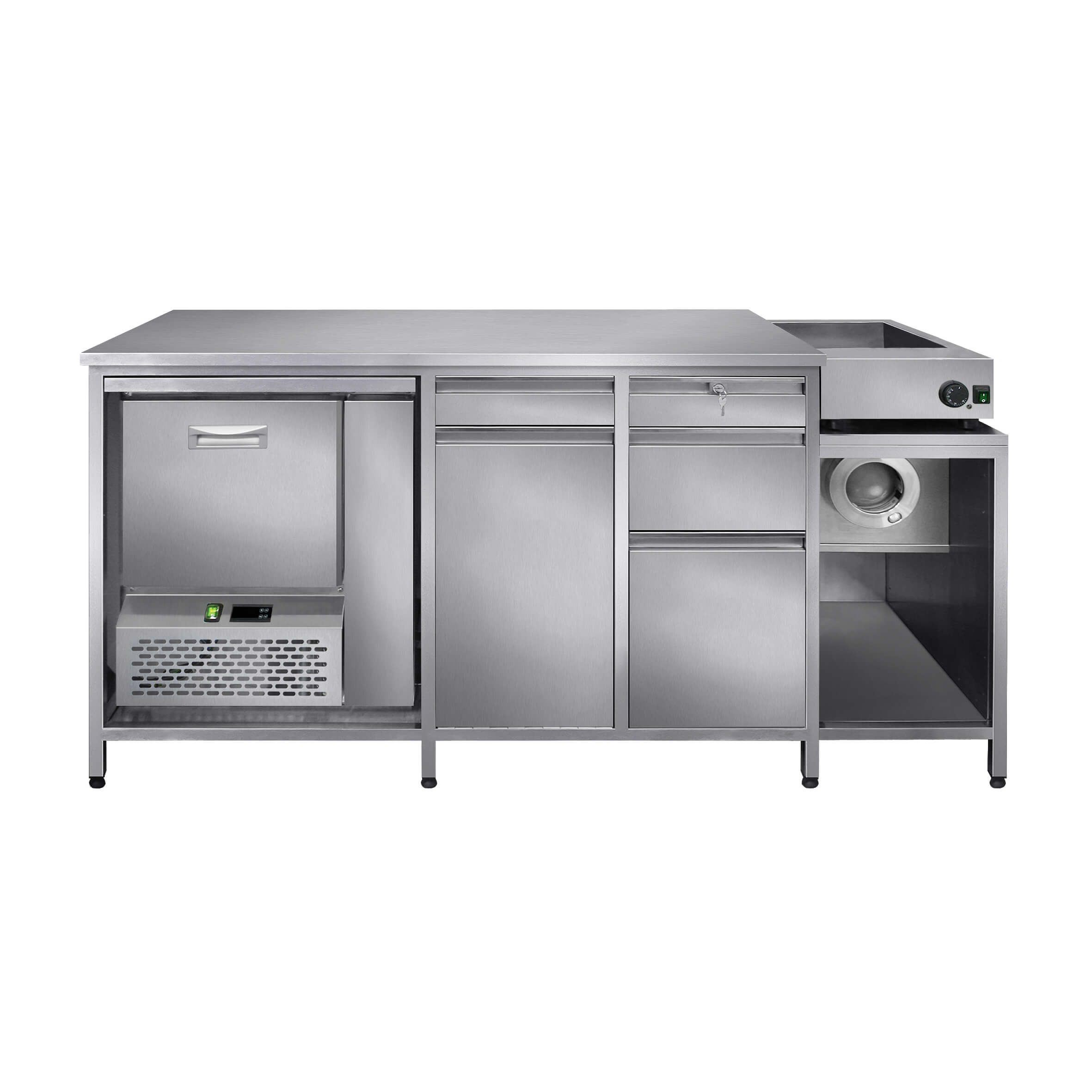 Кофе станция (с холодильным столом)