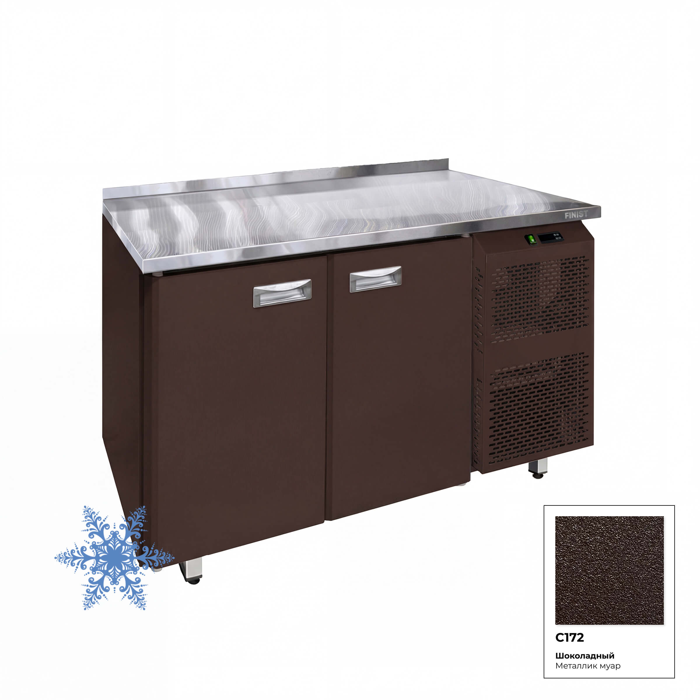 Морозильный стол с полимерным покрытием НХСк