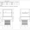 Схема rкондитерской витрины SIENNA от производителя FINIST