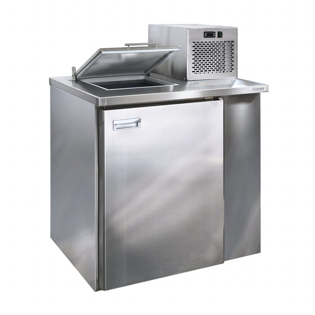 Среднетемпературный холодильный стол для бытовых отходов Finist Финист