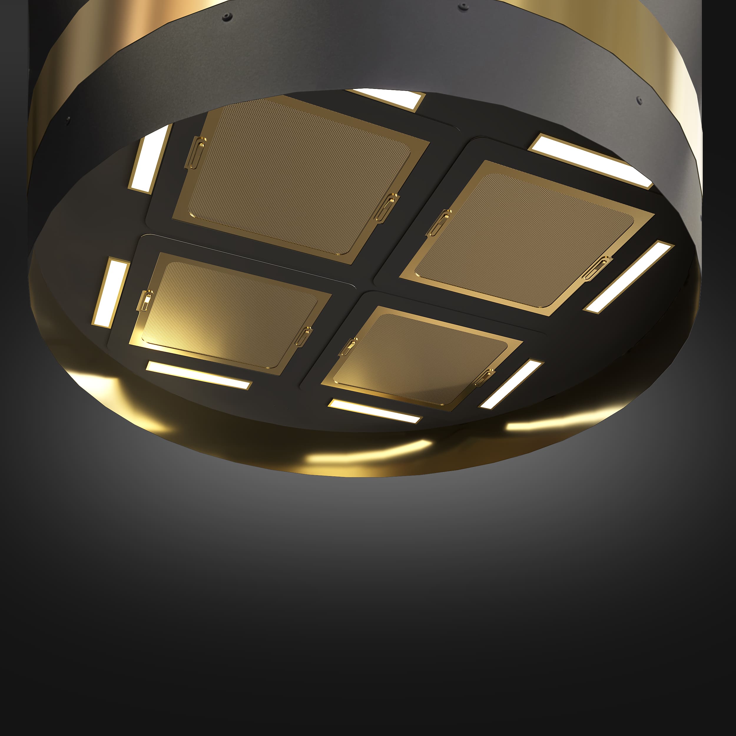 Зонт вытяжной круглый ЗВК