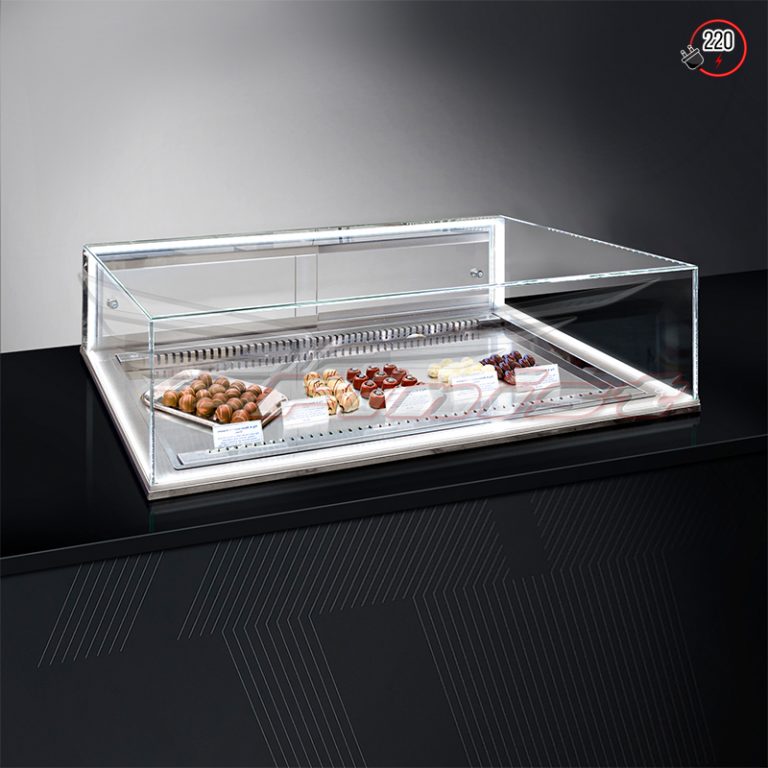 Встраиваемая кондитерская витрина Glassier для шоколада Finist