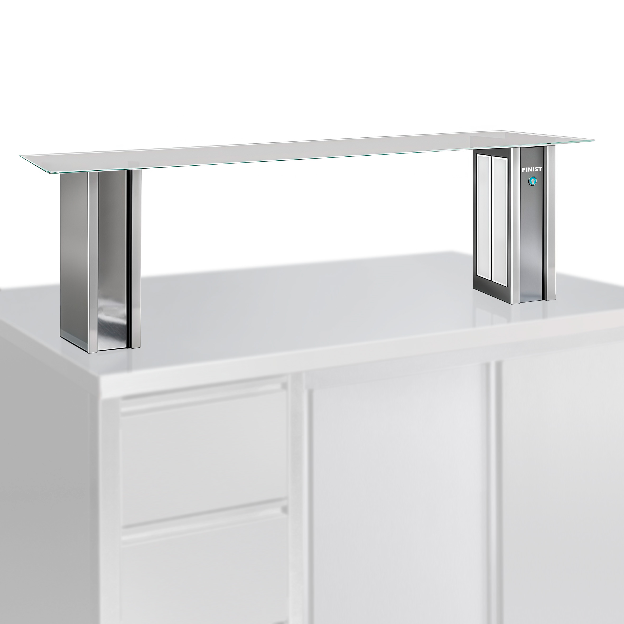 Полка настольная с подсветкой