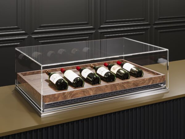 Встраиваемая витрина для вина Glassier SLIDE WINE Встраиваемая витрина для вина Glassier SLIDE WINE